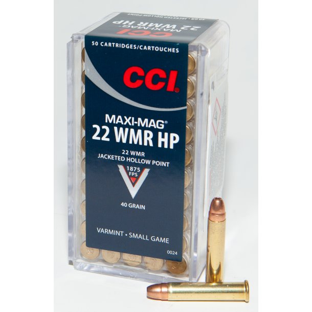 CCI 22 WMR HP. 40GR.