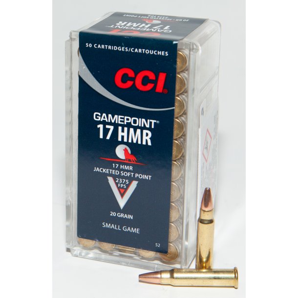 CCI 17 HMR GAMEPOINT 20GR.