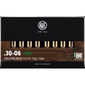 RWS 30.06 EVOLUTION GREEN 9,0G