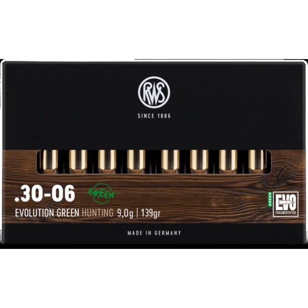 RWS 30.06 EVO GREEN 9,0G