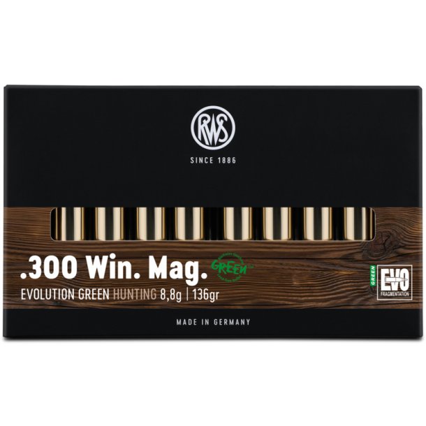 RWS 300 WIN MAG EVO GREEN 8,8 GR