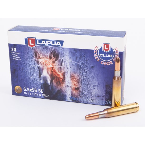 LAPUA 6,5X55 MEGA 10,1G.