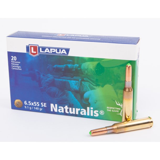 LAPUA 6,5X55 NATURALIS 9,1G.