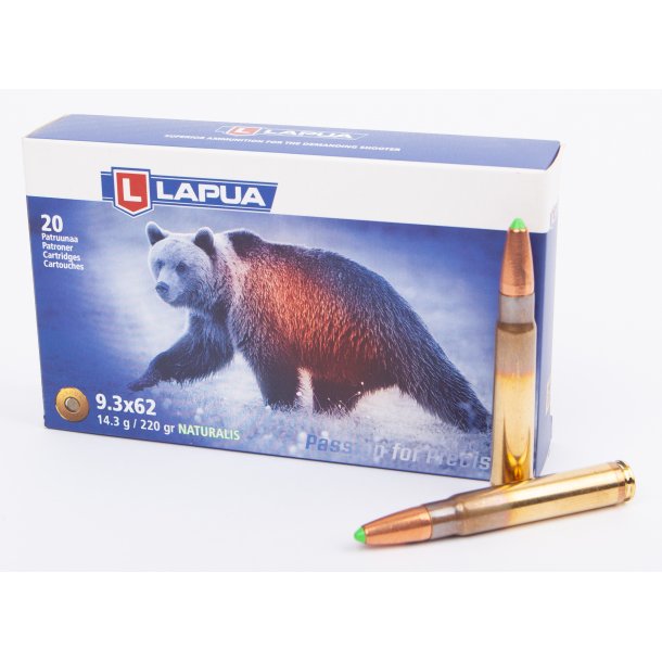 LAPUA 9,3X62 NATURALIS 14,3G.