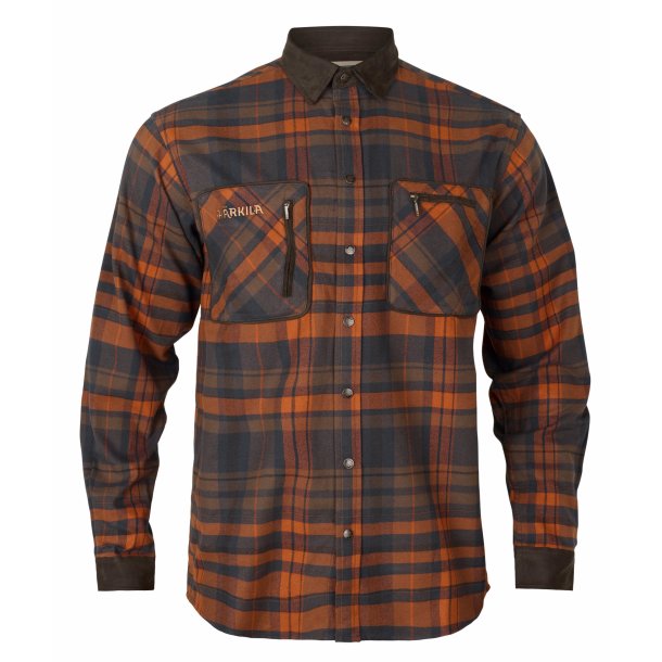 HRKILA PAJALA SKJORTE BOMBAY BROWN