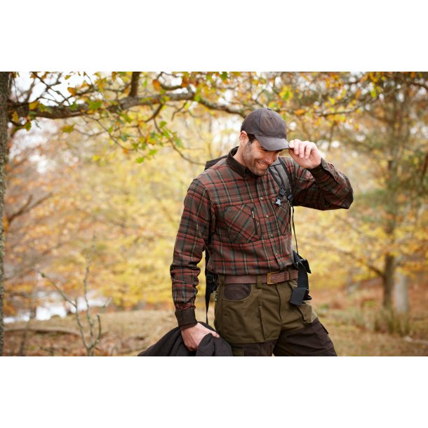 H�RKILA PAJALA SKJORTE RED CHECK