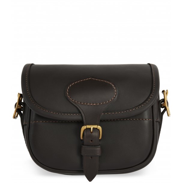 PURDEY PATRONTASKE LDER 75, BROWN