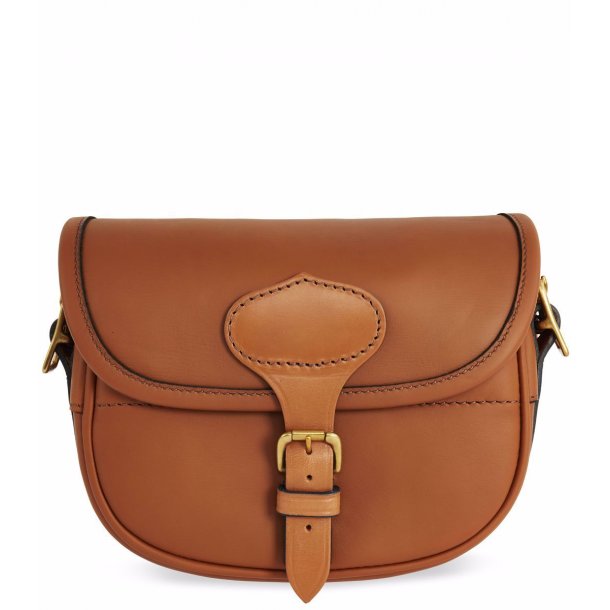 PURDEY PATRONTASKE LDER 50, TAN