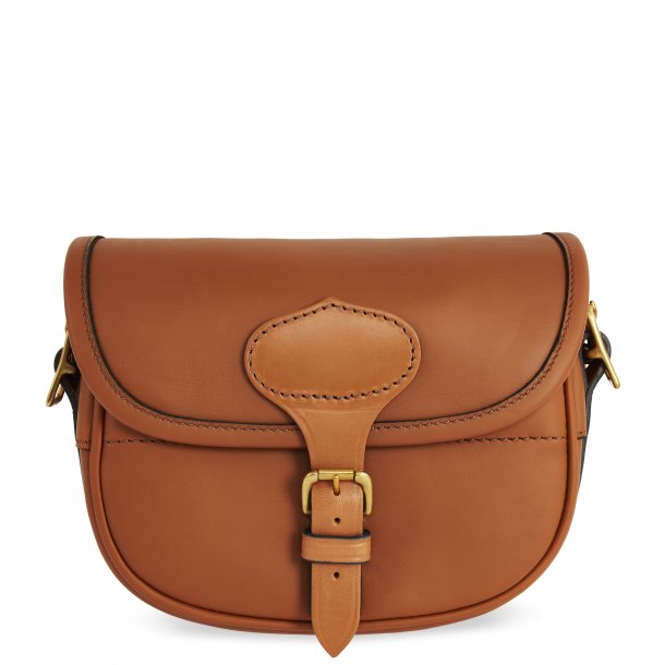 PURDEY PATRONTASKE LDER 100, TAN