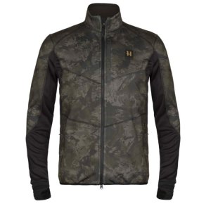 HRKILA NOCTYX CAMO FLEECE JAKKE. AXIS BLACK - BLACK