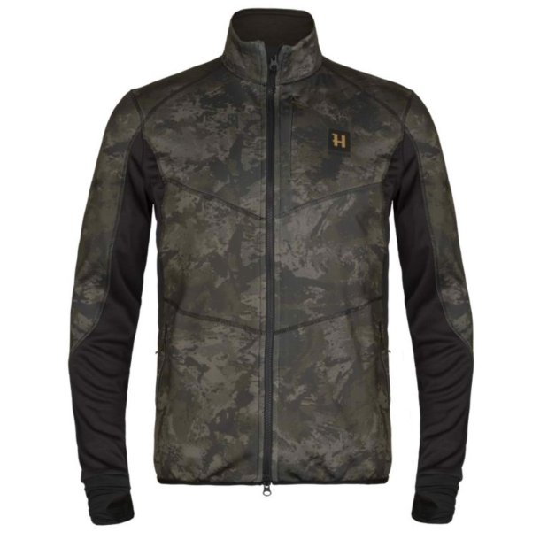 H�RKILA NOCTYX CAMO FLEECE JAKKE. AXIS BLACK - BLACK