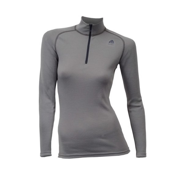 ACLIMA WARMWOOL NECK LADY, GR�