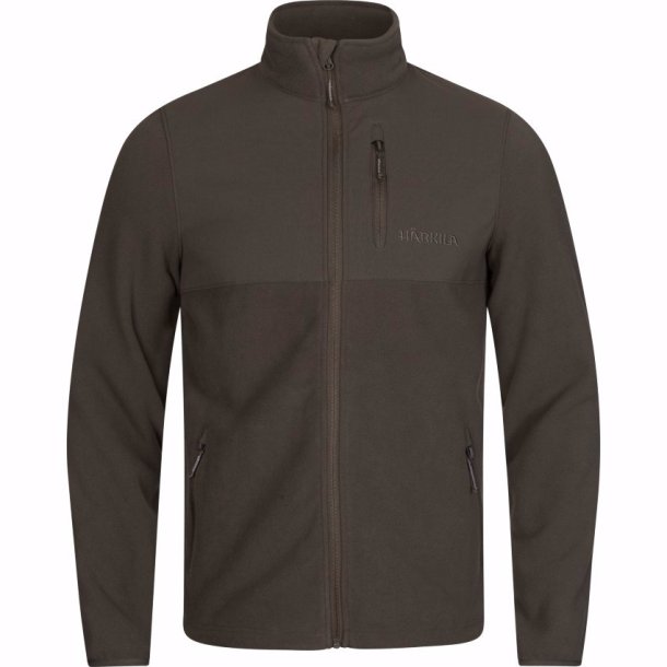 HRKILA FJELL FLEECE JAKKE. SHADOW BROWN