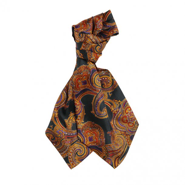 LAKSEN PAISLEY ASCOT SCARF