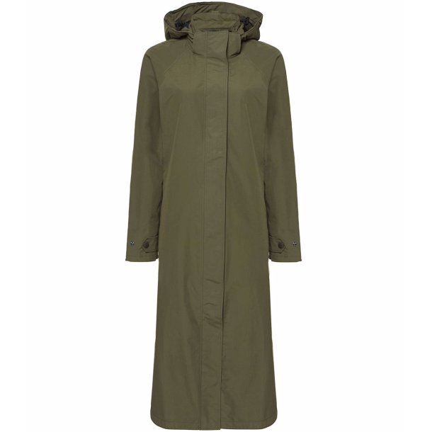 PURDEY LADY VATERSAY CAPE, KHAKI GREEN