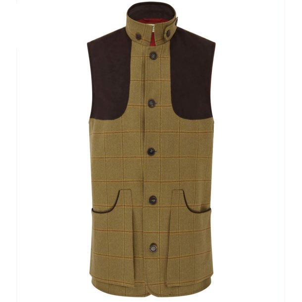 PURDEY TECH TWEED VEST BERKSHIRE