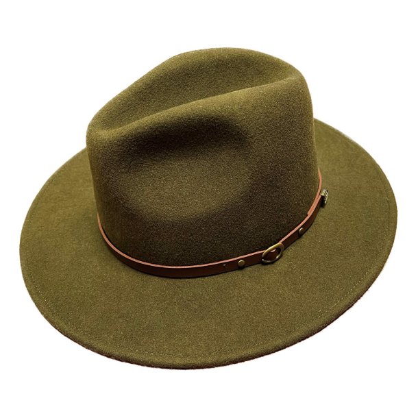 PURDEY SAFARI TRAVELLER HAT, KHAKI GREEN