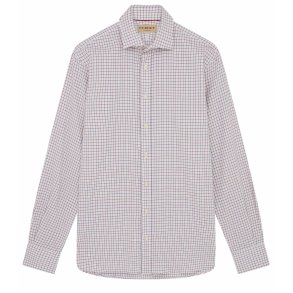 PURDEY TATTERSALL SKJORTE, RED