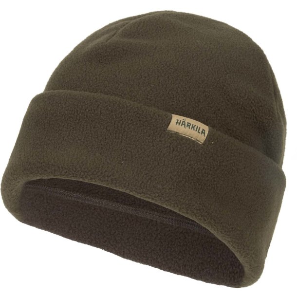 H�RKILA TRYGVE FLEECE BEANIE, WILLOW GREEN