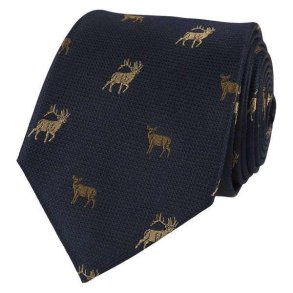 PORTIA SILK SLIPS KRONHJORT, MRK BL