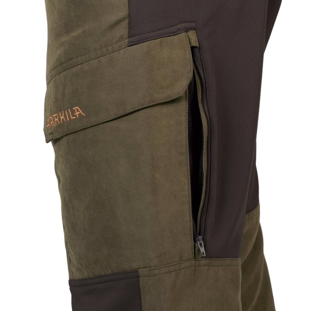 H�RKILA SCANDINAVIAN BUKSER. WILLOW GREEN-DEEP BROWN