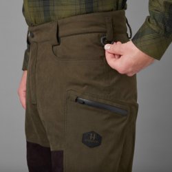 HRKILA DRIVEN HUNT HWS-LDERBUKSER, GREEN/BROWN