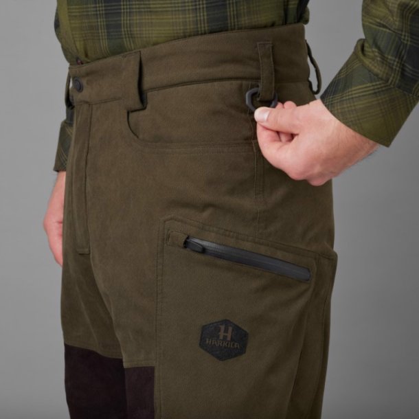 H�RKILA DRIVEN HUNT HWS-L�DERBUKSER, GREEN/BROWN