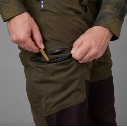 HRKILA DRIVEN HUNT HWS-LDERBUKSER, GREEN/BROWN