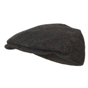 H�RKILA BADANLOCH FLAT CAP. DEMITASSE BROWN