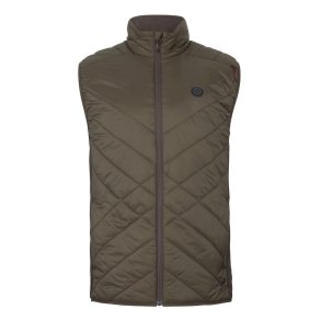 H�RKILA HEAT INSULATED VEST WILLOW GREEN/SHADOW BROWN