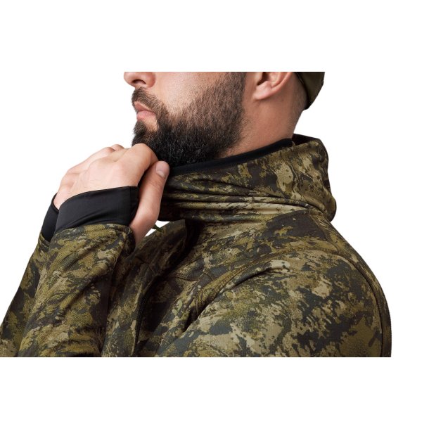 SEELAND POWER CAMO FLEECE INVIS GREEN