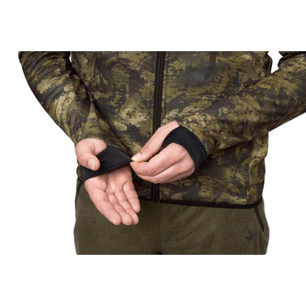 SEELAND POWER CAMO FLEECE INVIS GREEN
