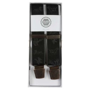PORTIA SELER MED CLIPS, JAGTMOTIVER, D. GR�N
