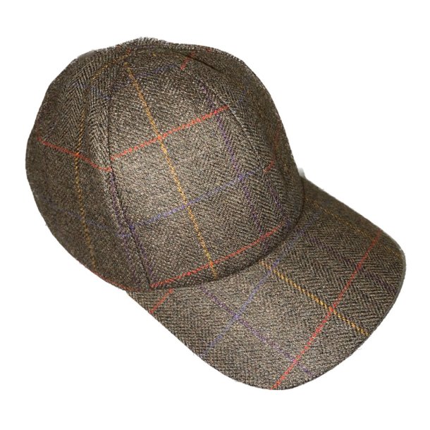 LAKSEN GROUSE TWEED BASEBALL CAP