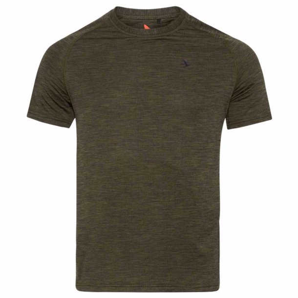 SEELAND ACTIVE S/S T-SHIRT - PINE GREEN