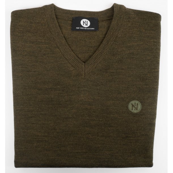 NORDHUNT WHITBY V-NECK, GREEN