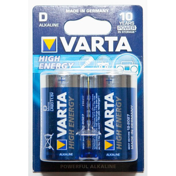 VARTA LR20 1,5V D 2 STK.