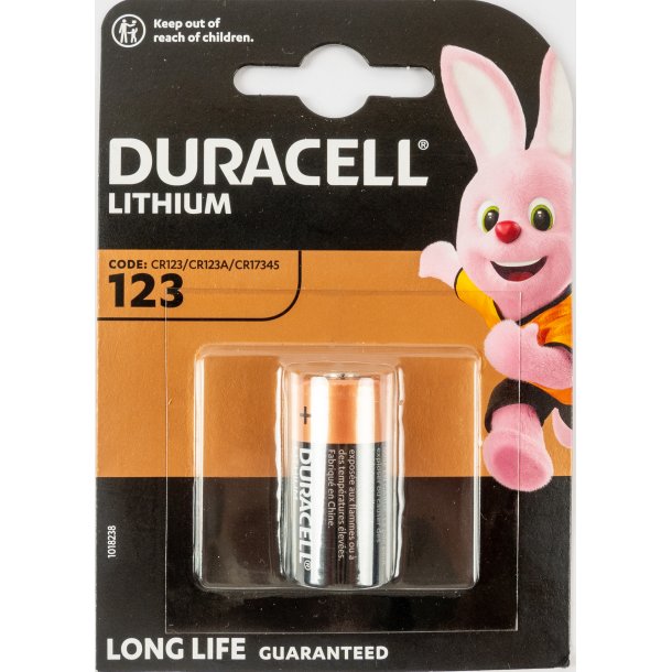 DURACELL LITHIUM 123 3V