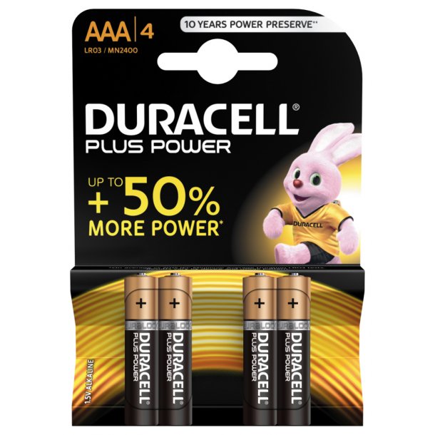 DURACELL AAA 4 STK.