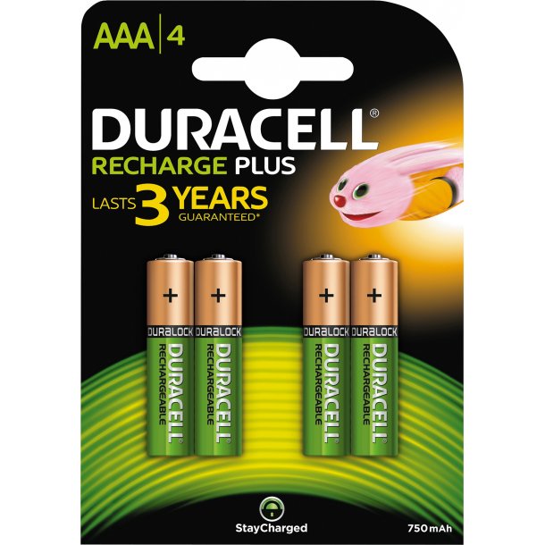 DURACELL RECHARGE+ AAA