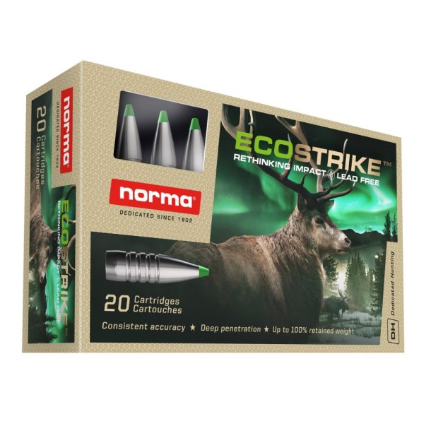 NORMA 6,5X55 ECOSTRIKE 7,8G 120GR