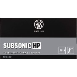RWS 22LR SUBSONIC H-POINT
