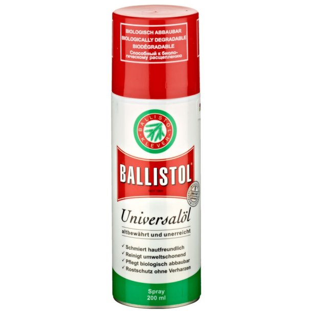 BALLISTOL OLIE P� SPRAY 200 ML.