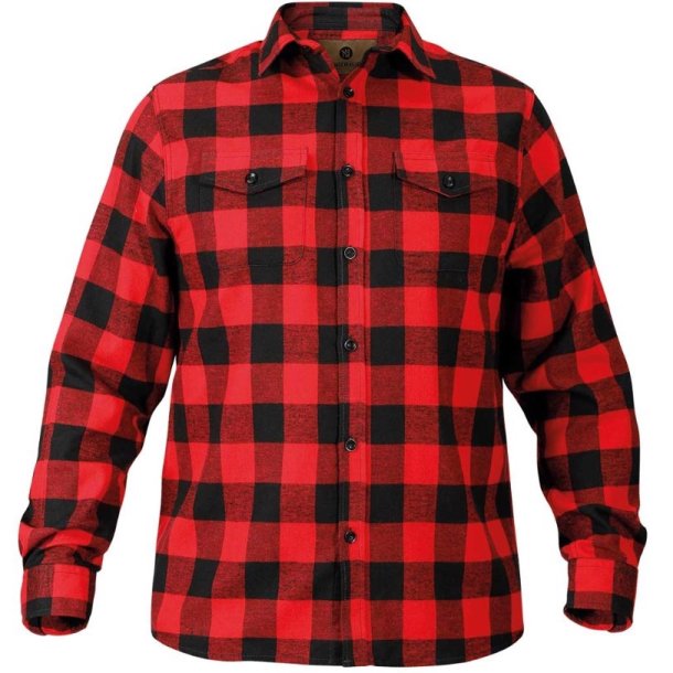 NORDHUNT CANADA SKJORTE, R�D