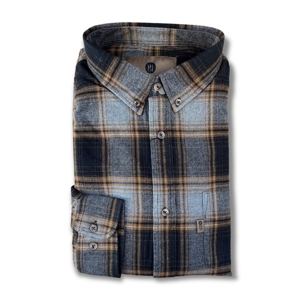 NORDHUNT RYDALE FLANNEL SKJORTE,