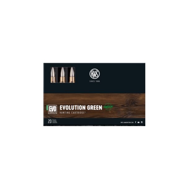 RWS .300WIN MAG EVOLUTION GREEN 9,0G 139GR