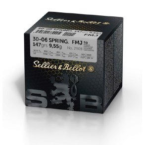 SELLIER & BELLOT 30-06 FMJ 9,55G.