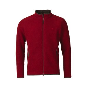 LAKSEN HOGBACK JACKET FLEECE, R�D