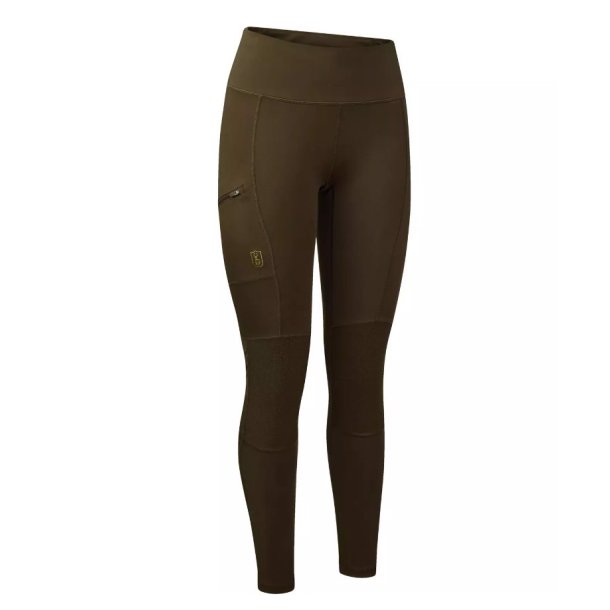 DEERHUNTER LADY FORSTRKEDE TIGHTS. GREEN