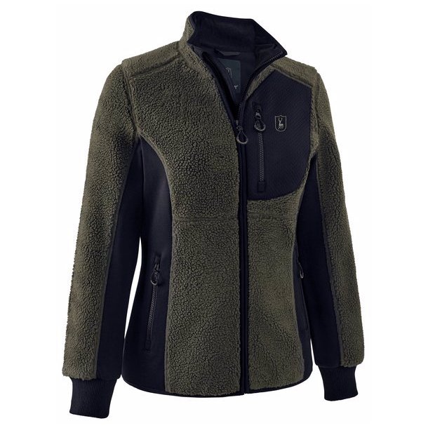 DEERHUNTER LADY ROJA FIBERPELS JAKKE, GR�N